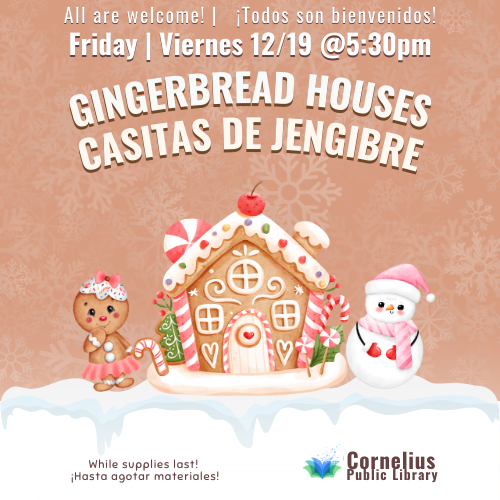 Gingerbread Houses | Casitas de Jengibre header image