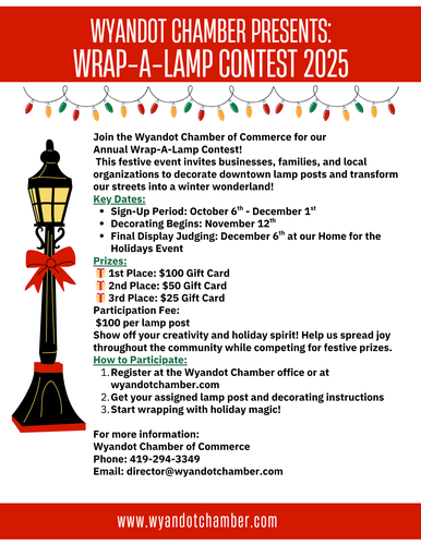Wrap-A-Lamp Contest header image