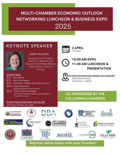 2024 Multi-Chamber Economic Outlook Networking Luncheon & Expo header image