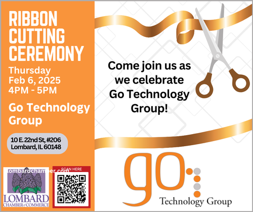 2025 Go Technology Group Ribbon Cutting Event header image