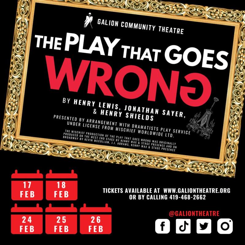 "The Play That Goes Wrong" @ GCT header image