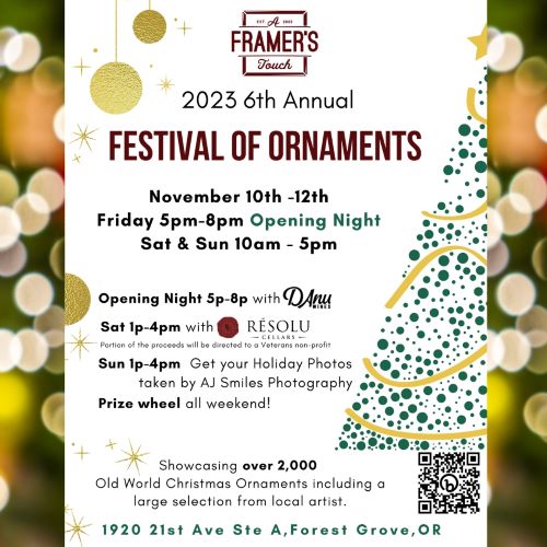6th Annual Festival of Ornaments header image
