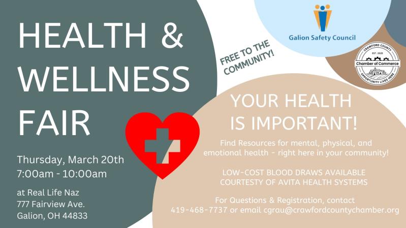 2025 Health & Wellness Fair header image