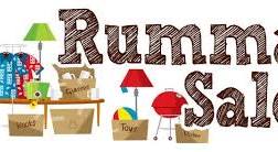 Rummage Sale, and Quilt Craft and Bake Sale header image