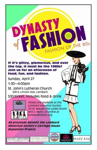 "Dynasty of Fashion" Fashion Show header image