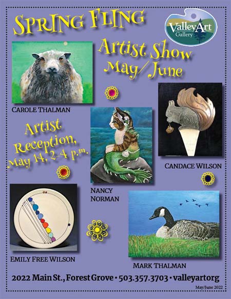 Spring Fling Artist Reception header image