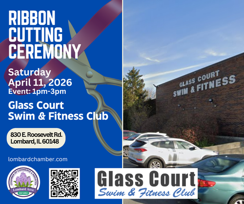 2026 Ribbon Cutting - Glass Court Swim & Fitness Club header image