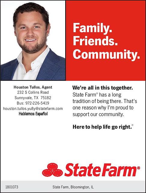State Farm- Houston Tullos logo