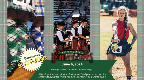 Portland Highland Games header image