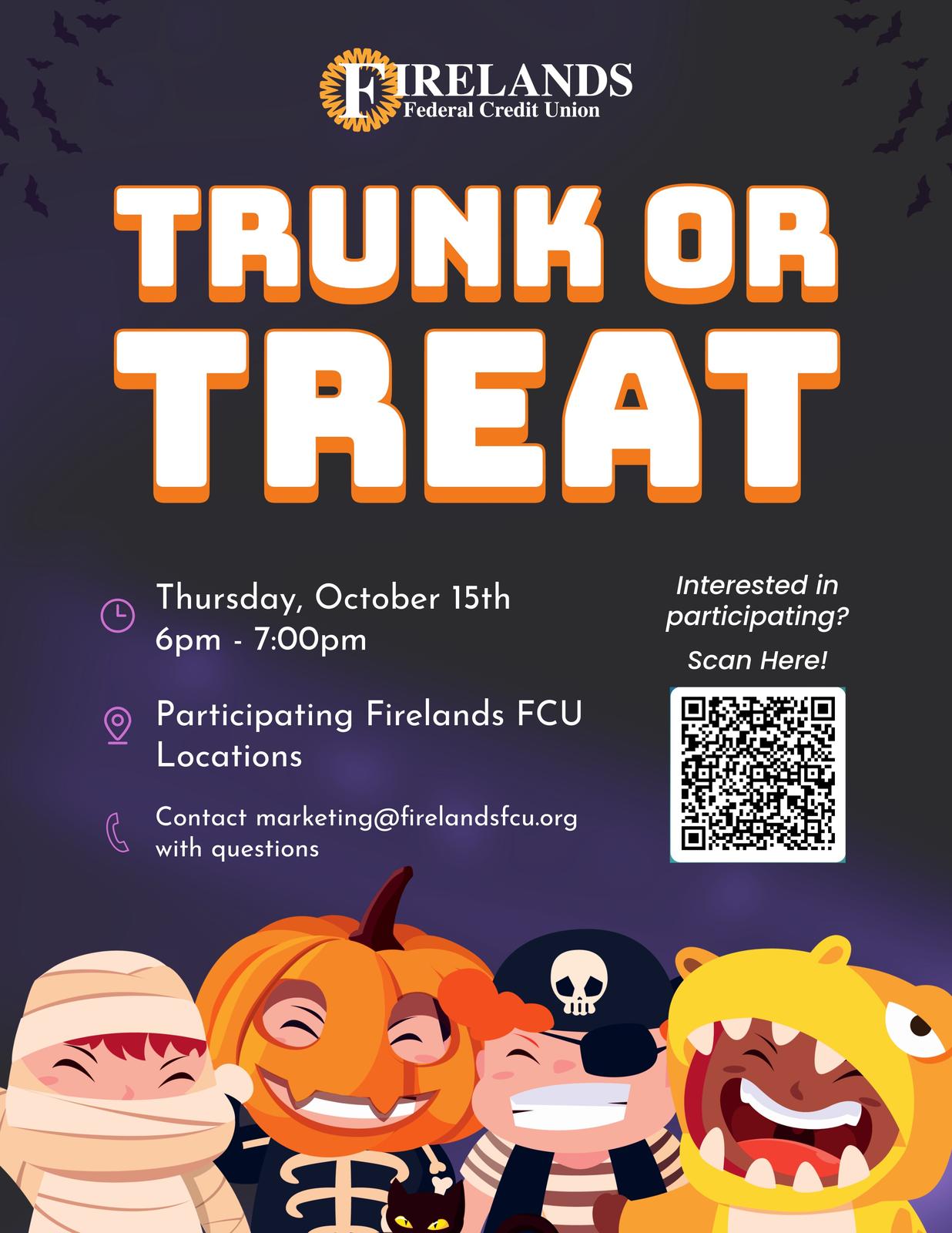 Firelands FCU Trunk or Treat gallery image 1