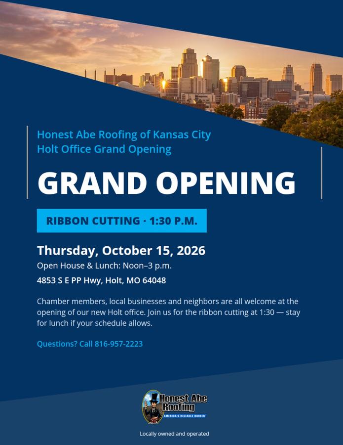 Ribbon Cutting: Honest Abe Roofing gallery image 1