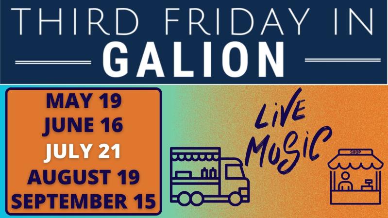 Third Friday in Galion - July 21 header image