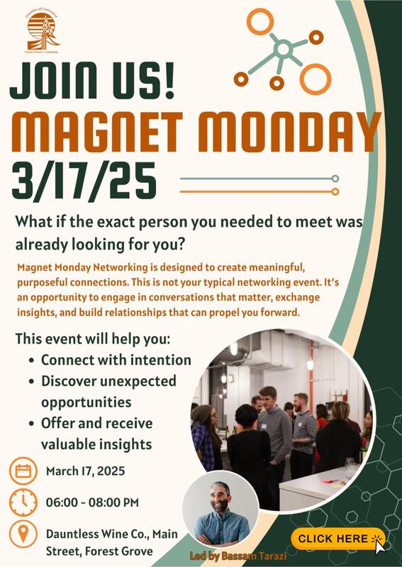 CANCELLED! Magnet Monday Networking header image