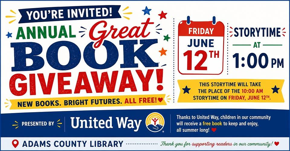 United Way Book Giveaway gallery image 1