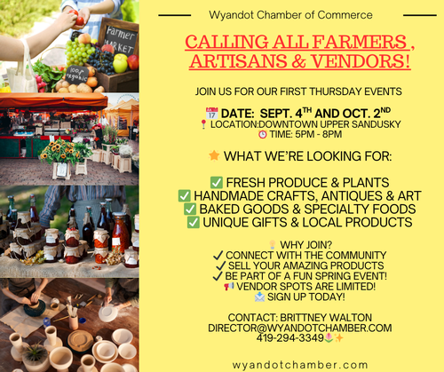 Farmers/Vendors Market Registration header image