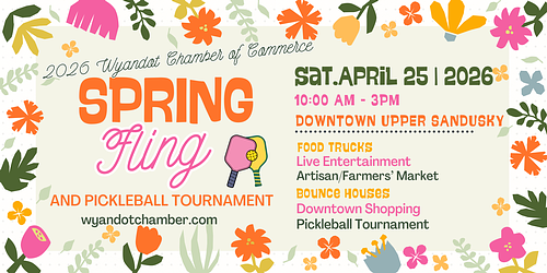Spring Fling & Pickleball Tournament header image
