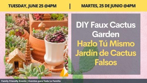 DIY Faux Cactus Garden header image