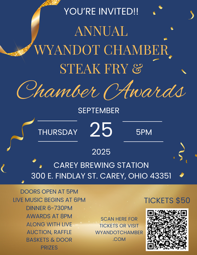Chamber Steak Fry & Annual Awards Invitation header image