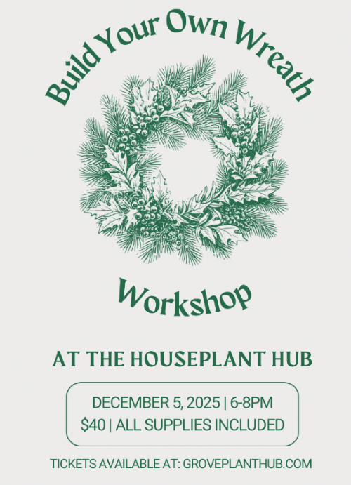 Build Your Own Wreath Workshop header image