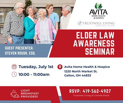 Elder Law Awareness Seminar header image