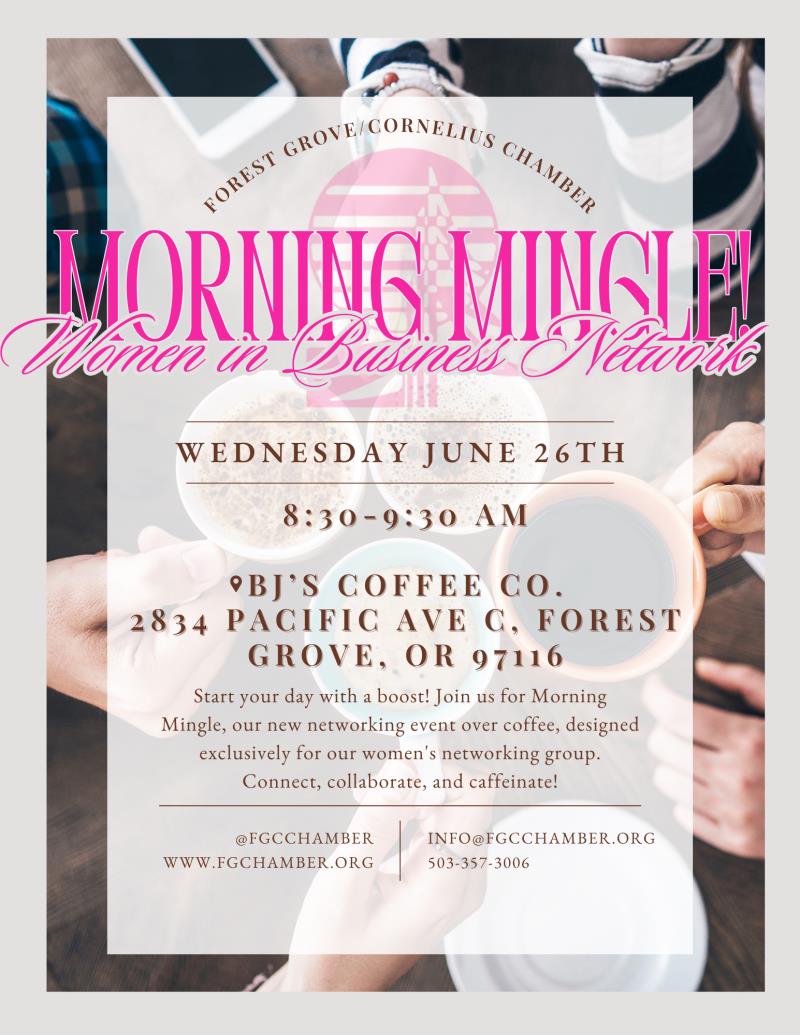 Morning Mingle! Womens Business Network header image