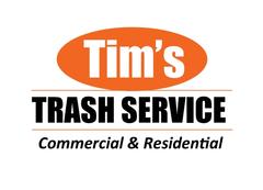 Tim's Trash Service logo