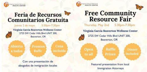 Free Community Resource Fair header image