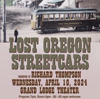 Lost Oregon Streetcars header image
