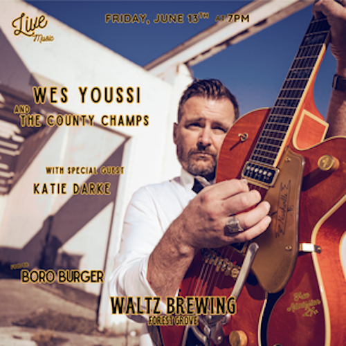 Live Music Featuring Wes Youssi & The Country Champs header image