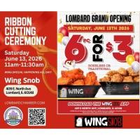 2026 Ribbon Cutting - Wing Snob gallery image 2