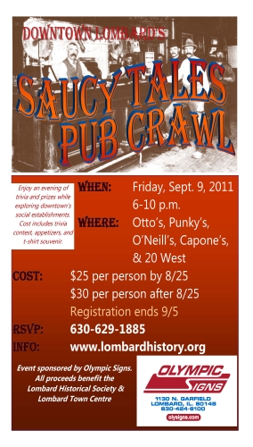 Saucy Tales Pub Crawl header image