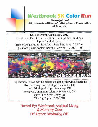 Westbrook 5K Color Run header image
