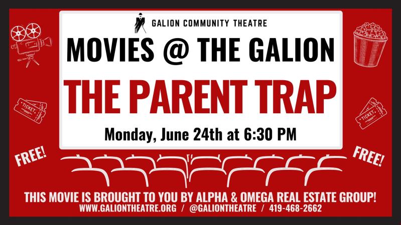 Movies @ The Galion: THE PARENT TRAP header image