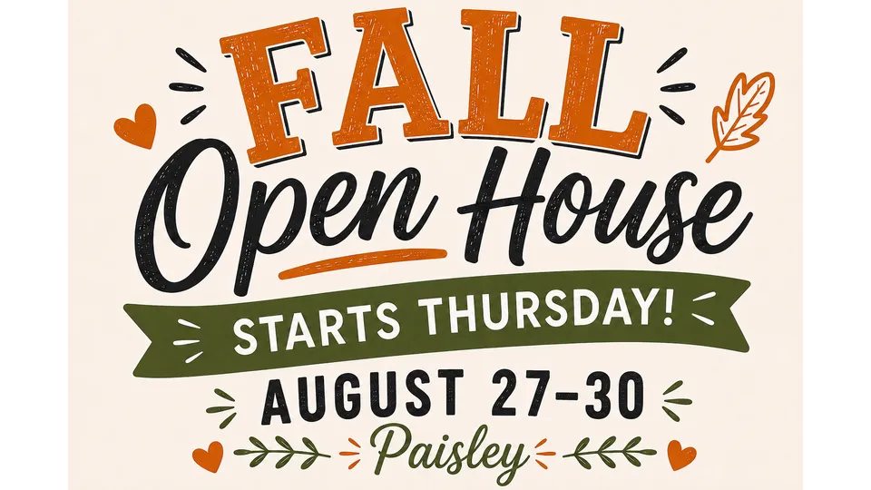 Fall Open House at Paisley
