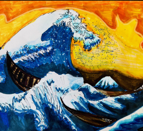 Community School Art Show header image