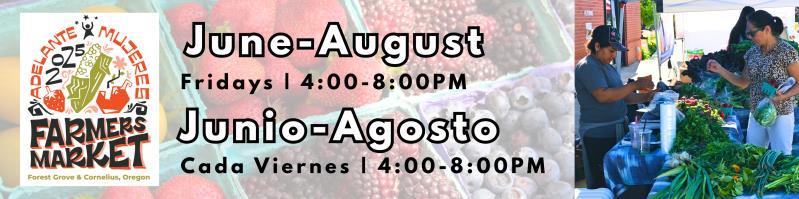 Cornelius Farmers Market header image