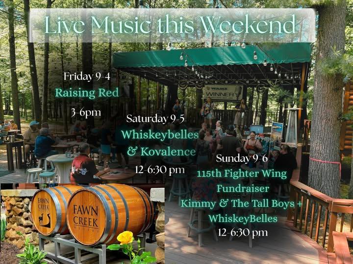 Live Music: Raising Red header image
