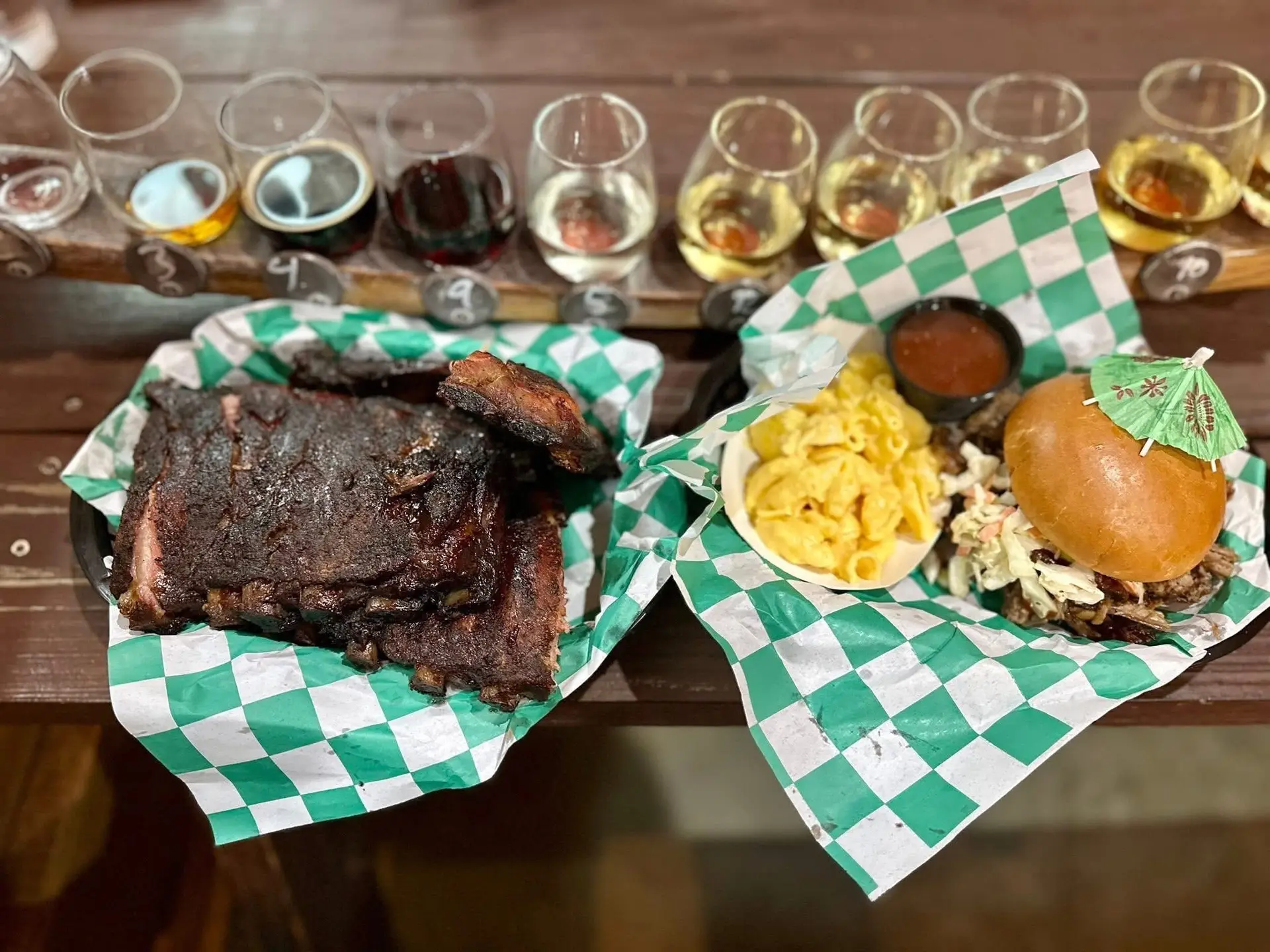 Local restaurants, cafes, catering, and food trucks.