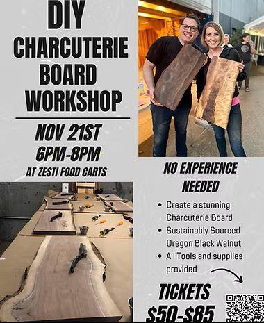 Charcuterie Board Workshop(Board Only) at Zesti Food Carts header image