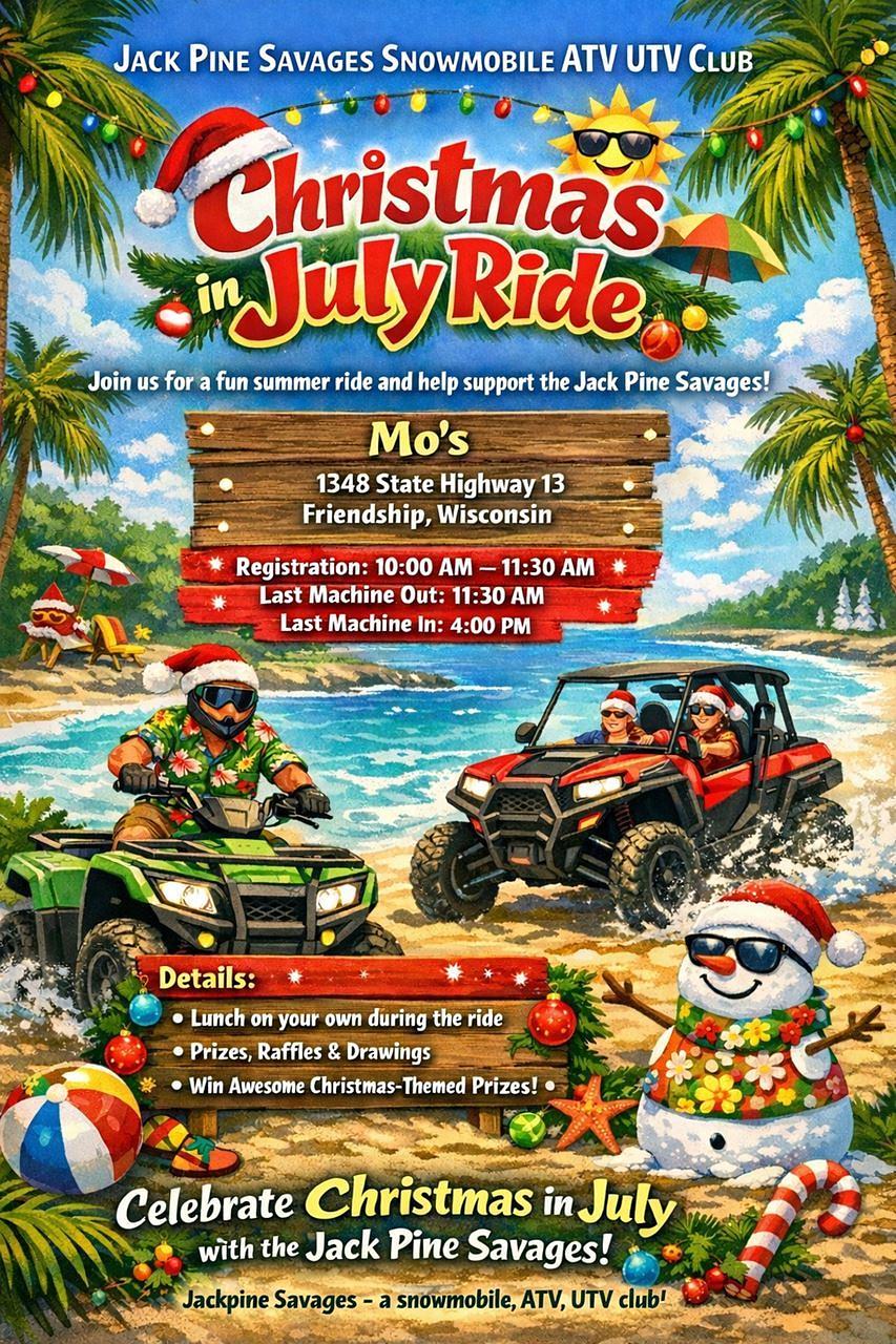 Jack Pine Savages Christmas in July Ride gallery image 1