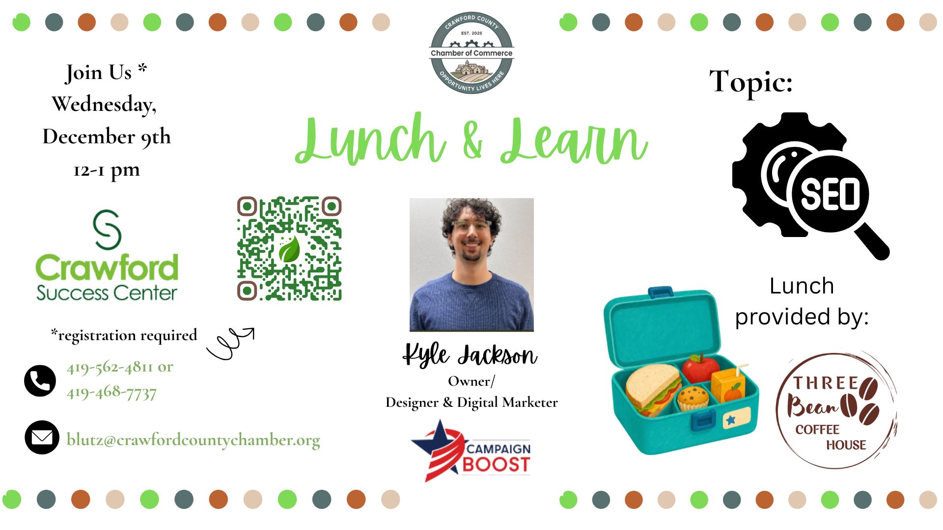 SEO Lunch & Learn header image