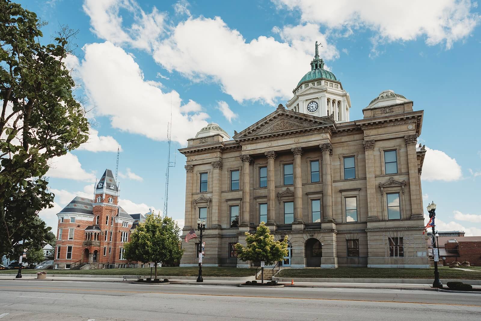 Wyandot County courthouse south side