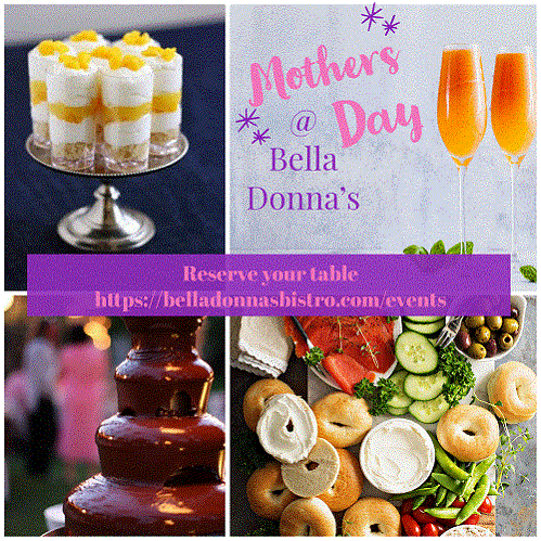 Mothers Day at Bella Donna's header image