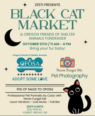 Annual Black Cat Halloween Market header image