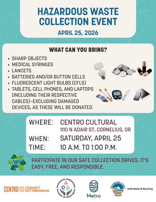 Hazardous Waste Collection Event header image