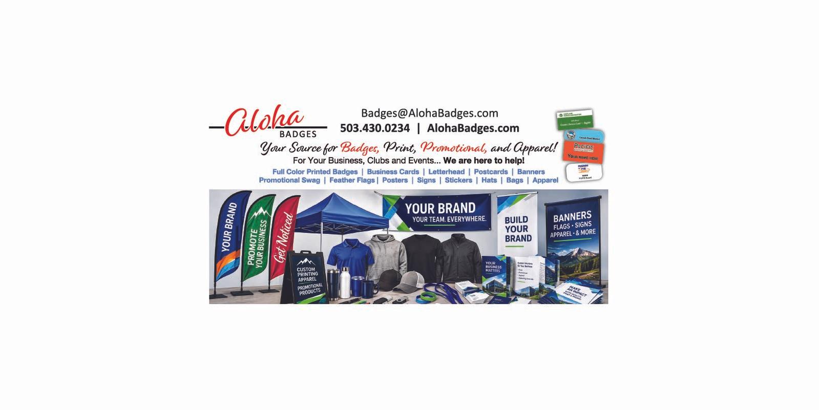 Aloha Badges Inc header image