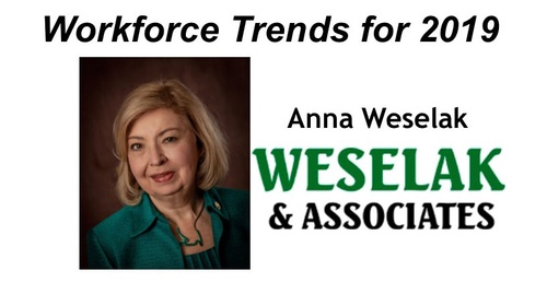 March Member Lunch - Workforce Trends for 2019 header image