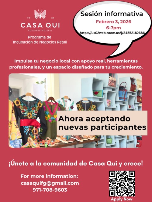 Casa Qui Sesion Informativa header image