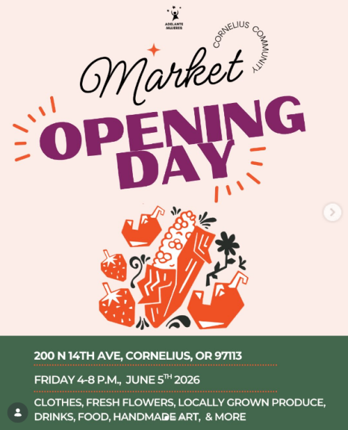 Cornelius Farmers Market header image