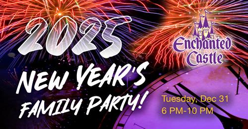 New Year's Eve Family Party at Enchanted Castle header image